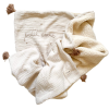 COUVERTURE MOUTON TRIPLE GAZE UNIE (tissus au choix) – Image 9