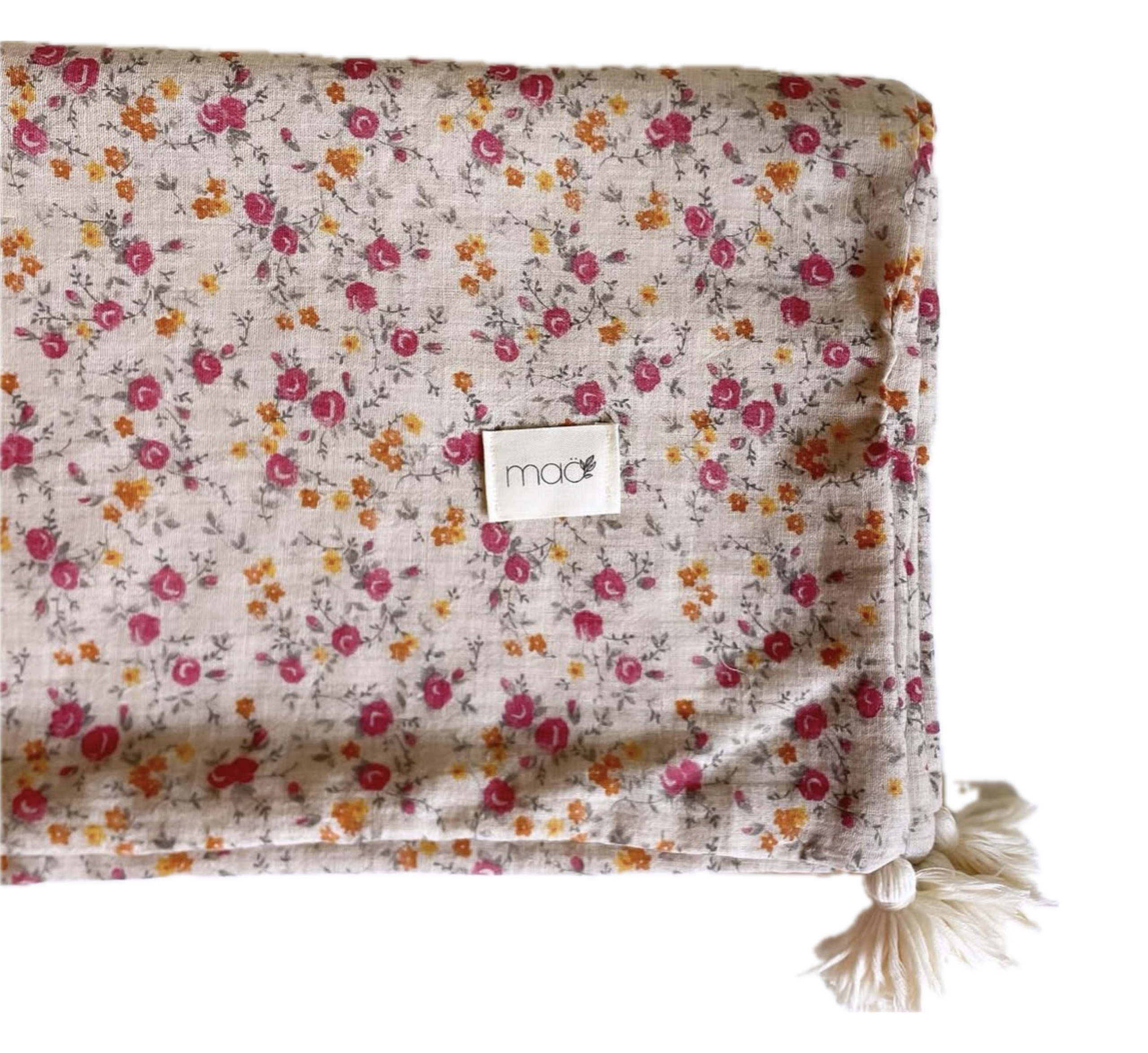 COUVERTURE TRIPLE GAZE ÉTÉ tissu au choix